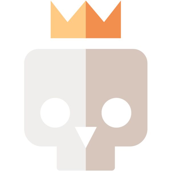 Elements Skulls logo template Miniaturansicht