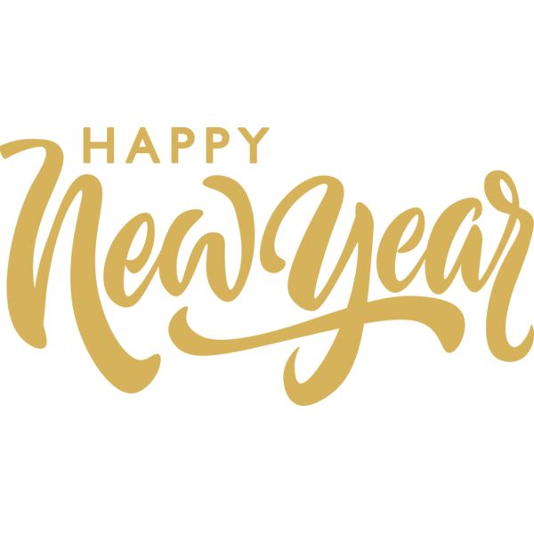 Happy New Year Gold Miniaturansicht