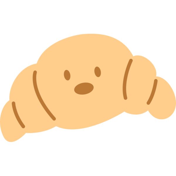 Cute Croisant Miniaturansicht