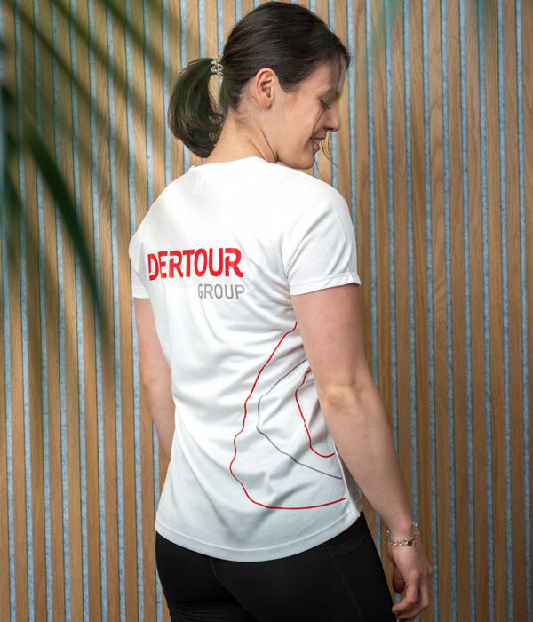 Sportshirt White Edition TTT-Shape + Circles (Damen)  Miniaturansicht
