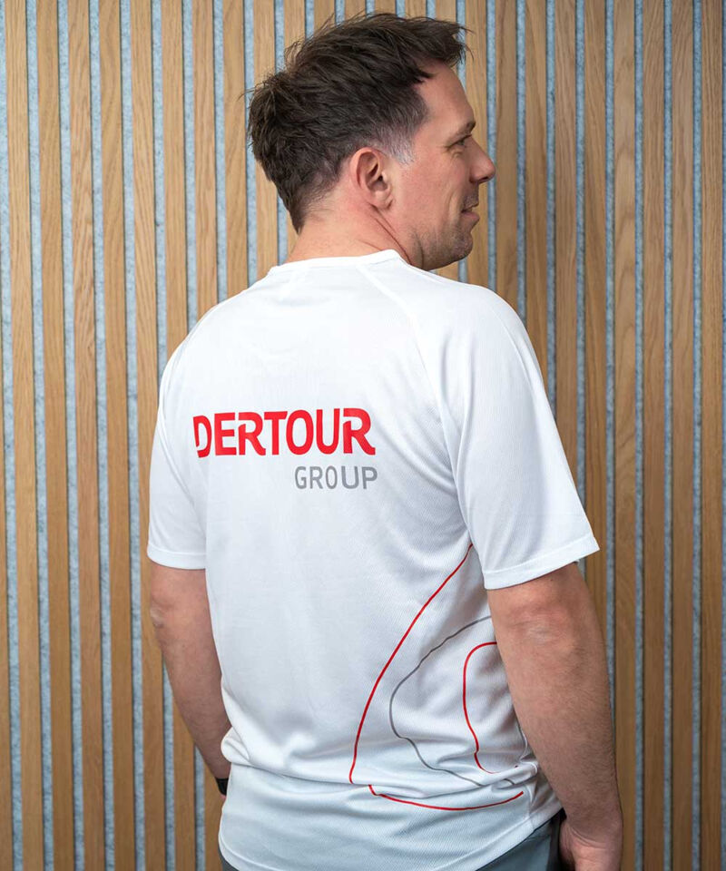 Sportshirt White Edition TTT-Shape + Circles (Herren) Miniaturansicht