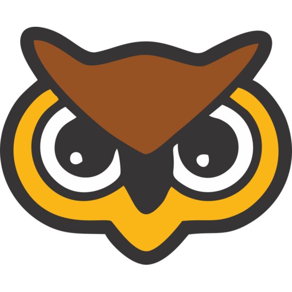 Eule Kopf Comic Miniaturansicht